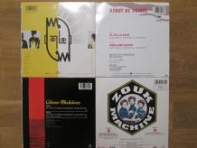 Vinyles 10 Disques 45 Tours - Années 80-90 