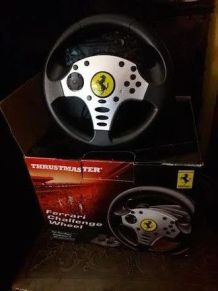 Volant ps3 pc Ferrari thrustmaster challenge wheel Thrustmas