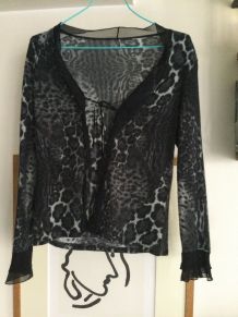 Veste imprimée vintage 