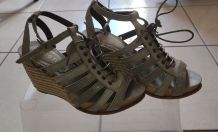 Chaussures Spartiates Compensées