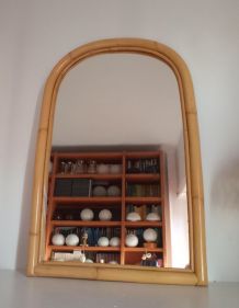 Miroir bois vintage 
