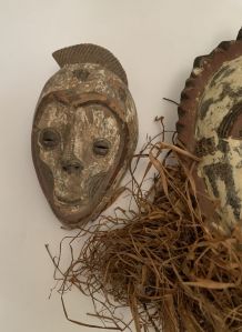 Trio de masques - art africain 
