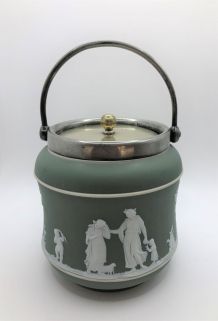 Wedgwood Jasperware - Pot avec Couvercle -  XIXe