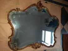 Miroir bronze Louis XV