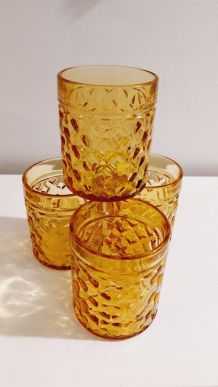 4 verres à  eau Pernod S.A