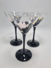 3 verres à Martini