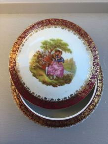 Bonbonnière porcelaine Limoges 