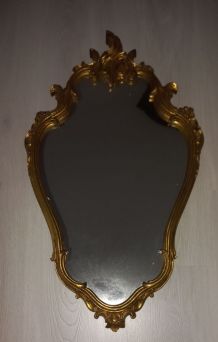 Miroir doré style baroque vénitien