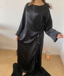 Abaya longue portefeuille