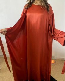 Abaya longue ample portefeuille