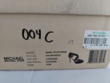 4C* Michaël KORS - sexy sandales cuir high heels (41)