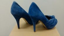 290* ZARA - escarpins peep toe neufs (p 39)