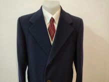 Adorable manteau bleu marine en laine