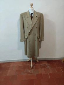 Fabuleux manteau croisé beige