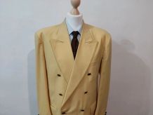 Incroyable veste croisé jaune