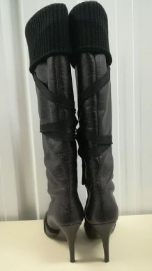 Stella MC Cartney - rare bottes tt cuir (38,5)