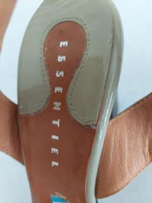 114C* Essentiel - Italy - superbes sandales cuir (39)