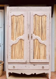 Armoire relookee 