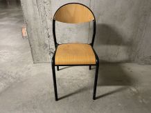 Chaise d’école années 80