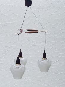 Lustre triptyque cascade Scandinave 