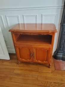 Meuble de salon merisier 