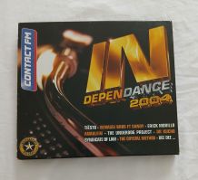CD audio compilation techno Independance 2004 - contact FM