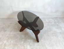 Hugues Poignant – Magnifique table basse design 1960’s Hugue