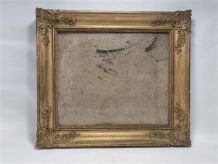 Ancien cadre en bois