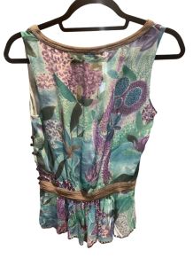 Haut Missoni silk floral