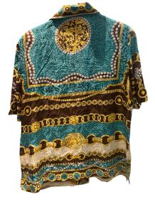 Chemise imprimée baroque 