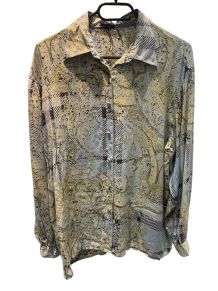 Chemise vintage en soie 