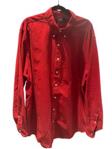 Chemise rouge Ralph lauren XXL