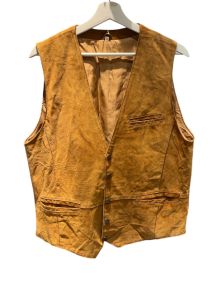 Gilet en daim vintage 