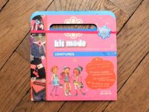 Ceintures- Kit Mode- Hatier Jeunesse  