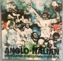1973 Anglo Italian Cup Tournament Programme