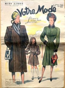 Midi Libre Votre Mode, 3rd April 1947