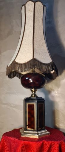Lampe de salon de la maison dauphin 1970 a 80 fonte d alu,  