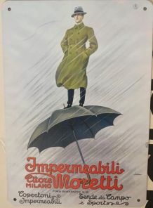 Moretti Tin Plate Sign