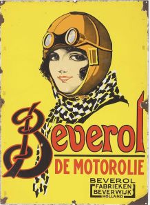 Beverol Tin Plate Sign