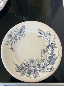 Assiette plate Terre de fer 