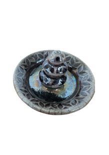 Porte-encens artisanal en terre cuite – Maghreb