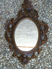 Miroir baroque, résine