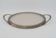  Plateau verre fumé 