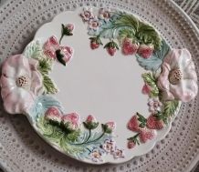 Plat de presentation fraises