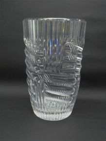  Vase en cristal 
