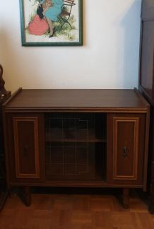 Petit meuble vintage, bar, vitrine, bibliotheques