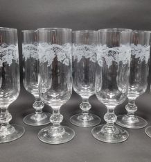 Set de 6 flûtes à champagne