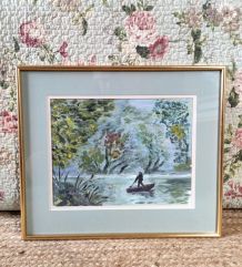 Tableau (peinture sous verre)