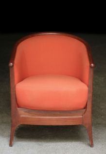 Rare fauteuil BAUMANN (1960) en superbe état.