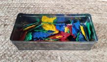 Rare ! 83 pièces de puzzle carte de France (années 50/60)